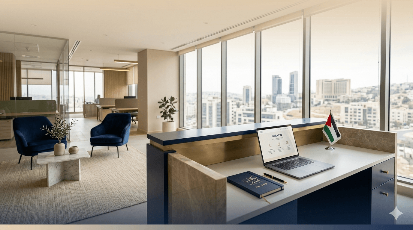 Professional consultation workspace